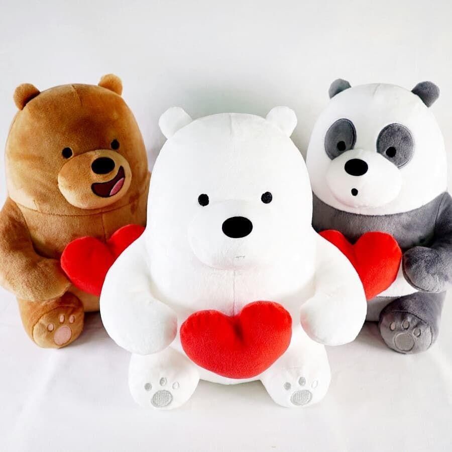 三款玩偶，韓國7-11販售的熊熊遇見你係列